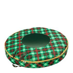 Honey-Can-Do Plaid 36" Wreath Storage